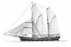 DK - Veliero tipico del Baltico (1851) 